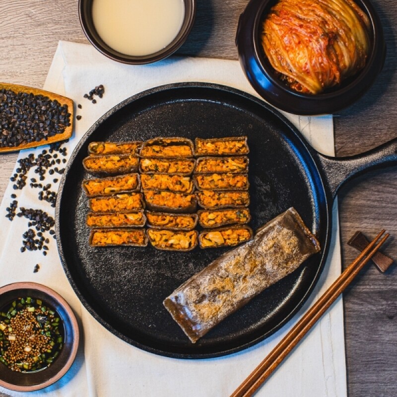 토박이마을 강원더몰,메밀김치전병480g 2팩