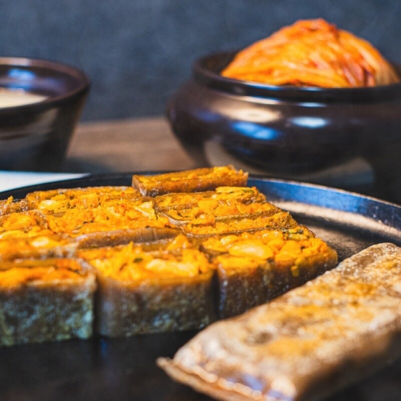 토박이마을 강원더몰,메밀김치전병1.2kg 1팩